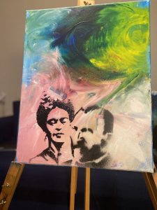 Artwork Frida and Van Gogh